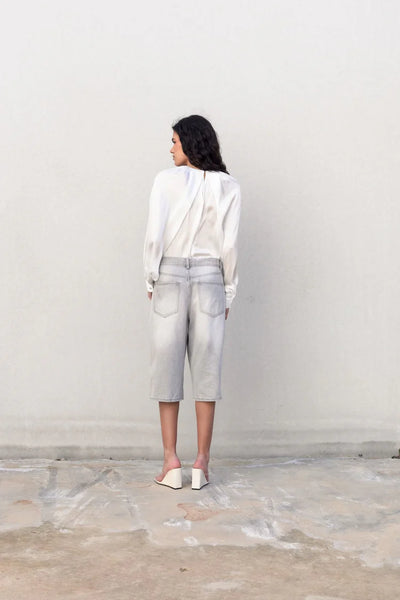 BLUSA SATINADA