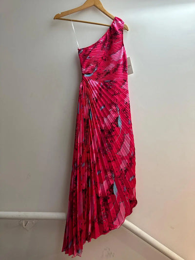 VESTIDO LARGO CON ESTAMPADO