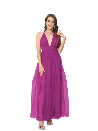 Vestido de noche largo sexy