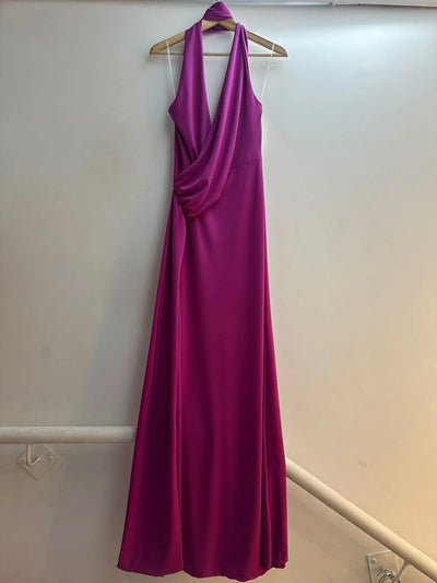 Vestido largo liso