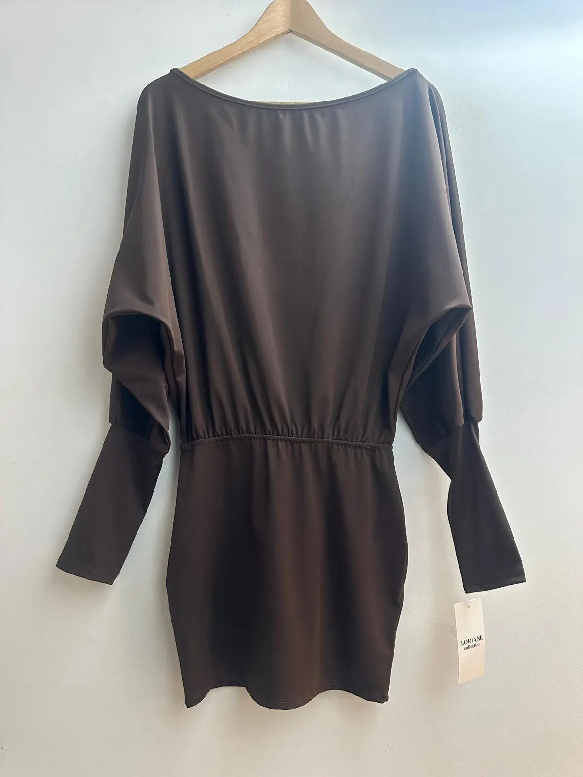 Vestido corto liso