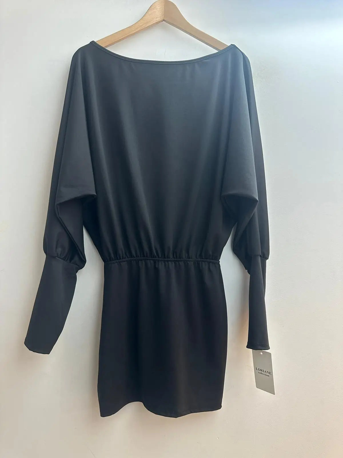 Vestido corto liso