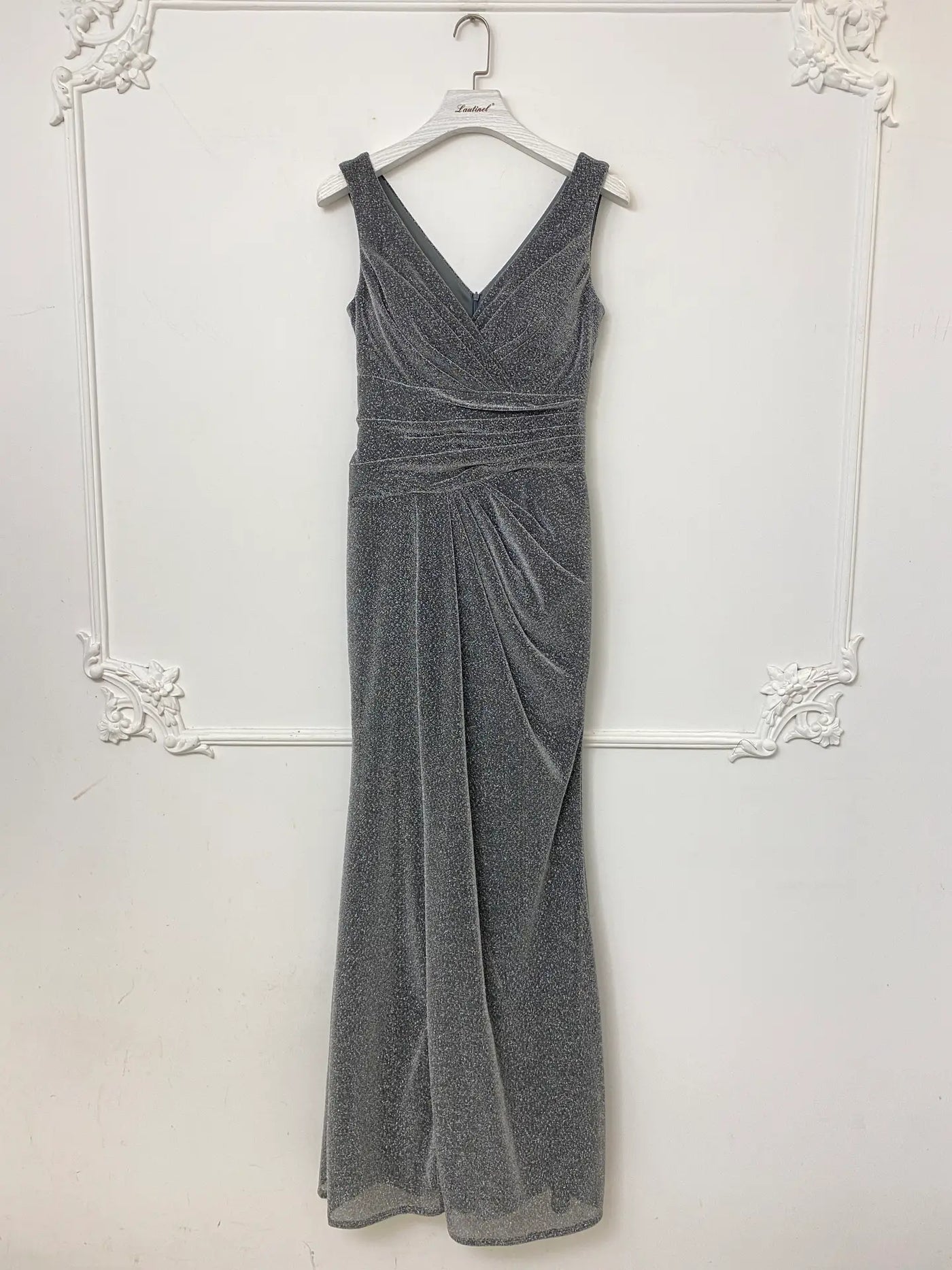 Vestido largo con abertura bodycon
