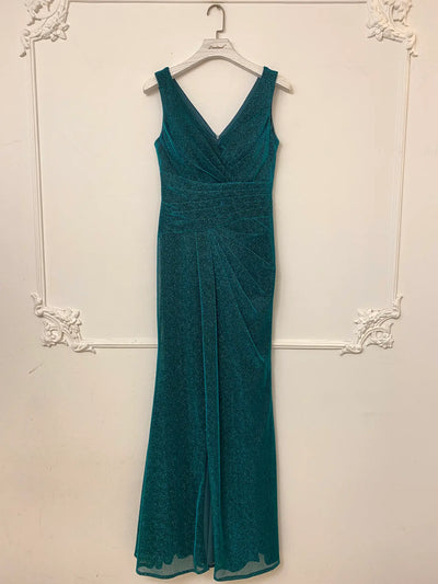Vestido largo con abertura bodycon