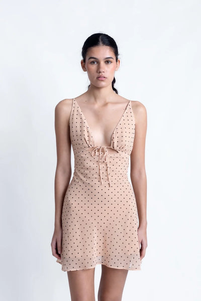 VESTIDO MINI ESTAMPADO